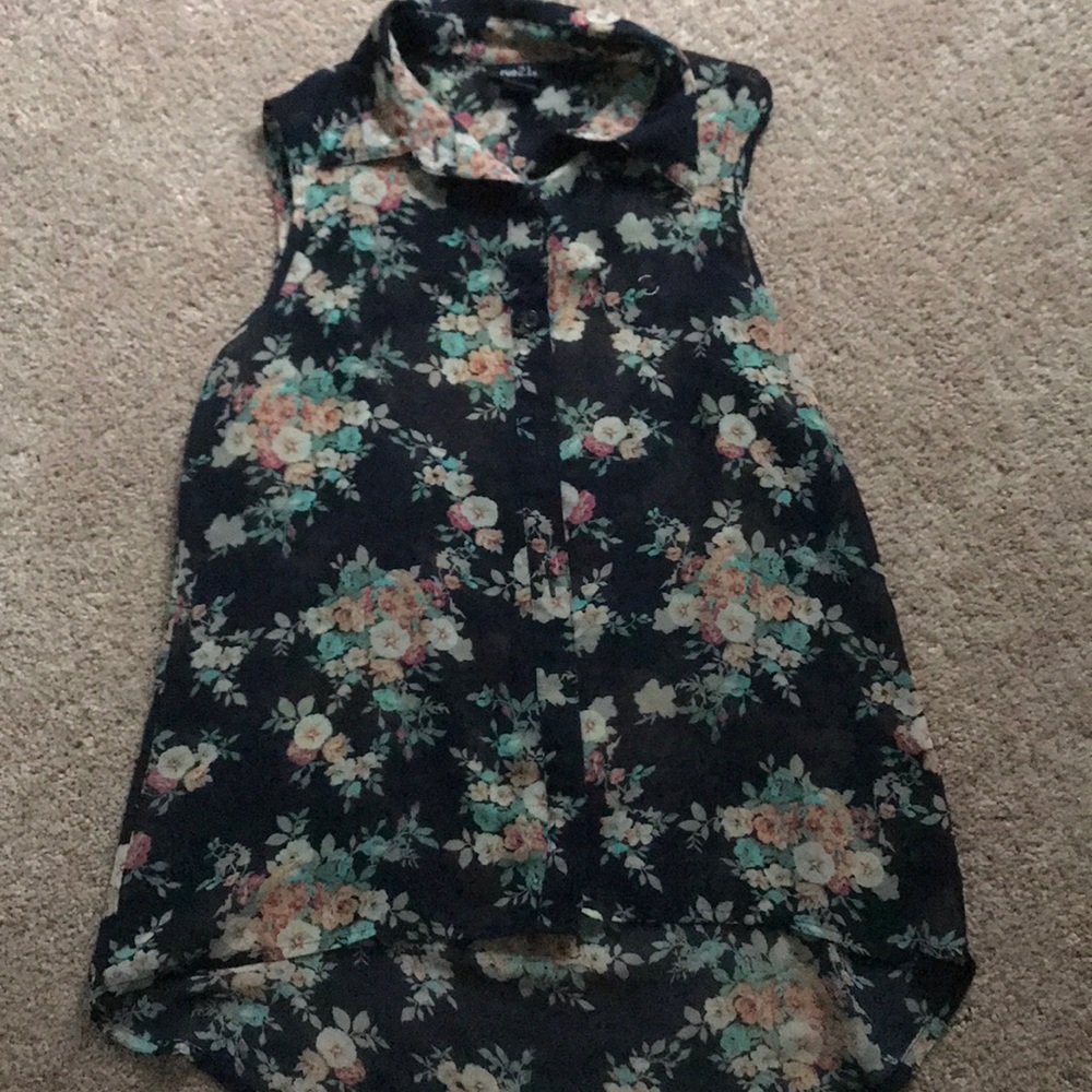 High low blouse